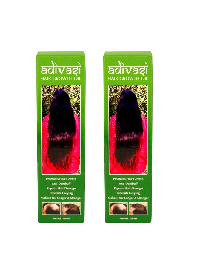 Herbals Adivasi Hair Oil For Growth Hair 100Ml (Pack Of-2)