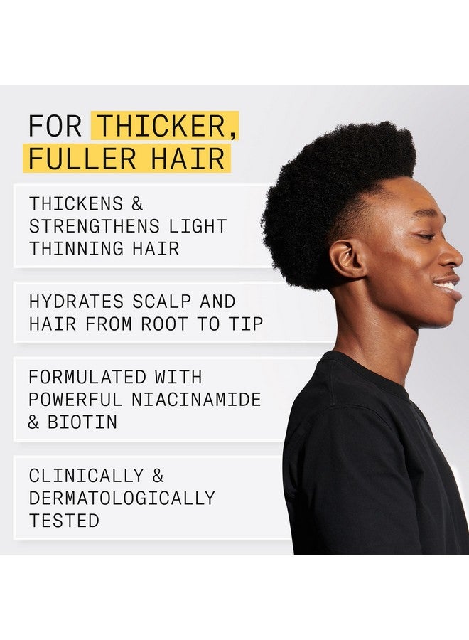 Scalp + Hair Thickening System 1 Leave On Treatment For Natural Hair With Light Thinning 3.4 Oz (Packaging May Vary)