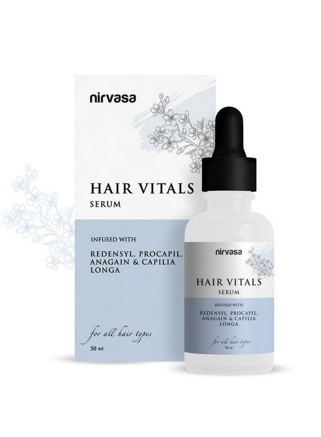 Hair Vitals Hair Growth Serum With 3% Redensyl Procapil & Palmetto Natural Dht Blocker For Hairfall Control & Growth Fast Absorption No Irritant & Nonsticky 50Ml (Hair Serum)