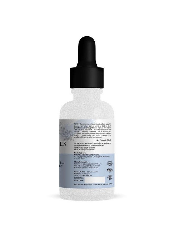 Hair Vitals Hair Growth Serum With 3% Redensyl Procapil & Palmetto Natural Dht Blocker For Hairfall Control & Growth Fast Absorption No Irritant & Nonsticky 50Ml (Hair Serum)