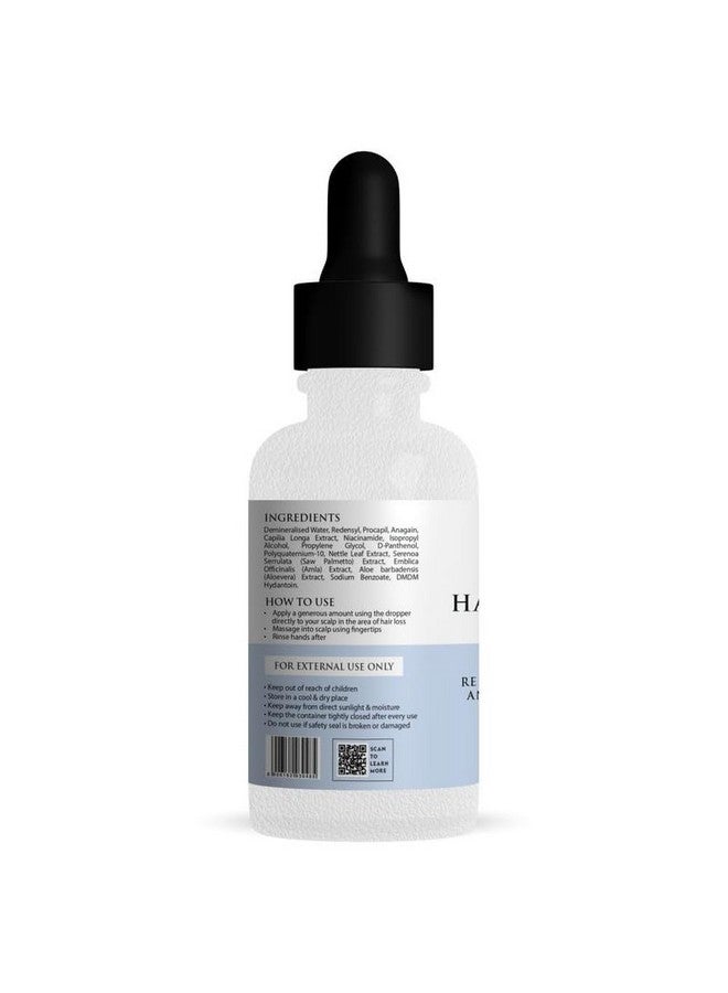 Hair Vitals Hair Growth Serum With 3% Redensyl Procapil & Palmetto Natural Dht Blocker For Hairfall Control & Growth Fast Absorption No Irritant & Nonsticky 50Ml (Hair Serum)