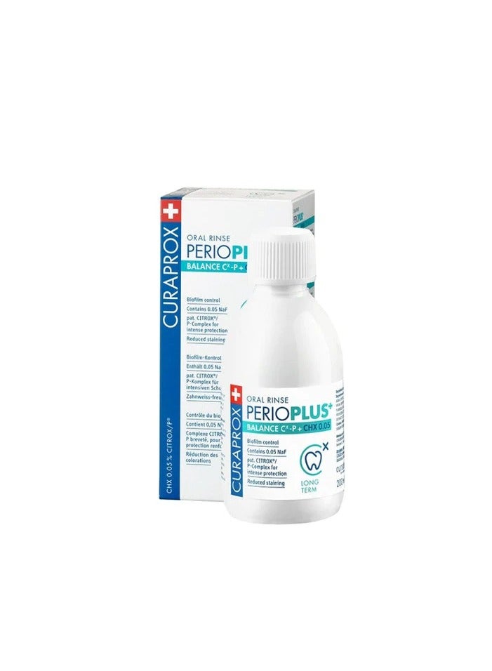 PERIOPLUS BALANCE CHX 0.05 ORAL RINSE 200ML