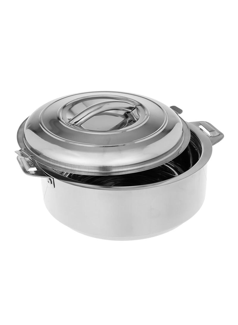 3-Piece Stainless Steel Casserole Set with Steel Lids