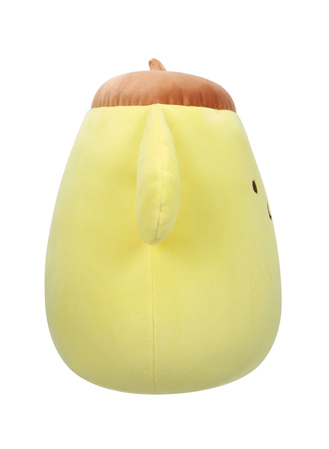 Little Plush 8-Inch Sanrio Core Pompompurin In Brown Cap Officially Licensed Kellytoy Plush Toy