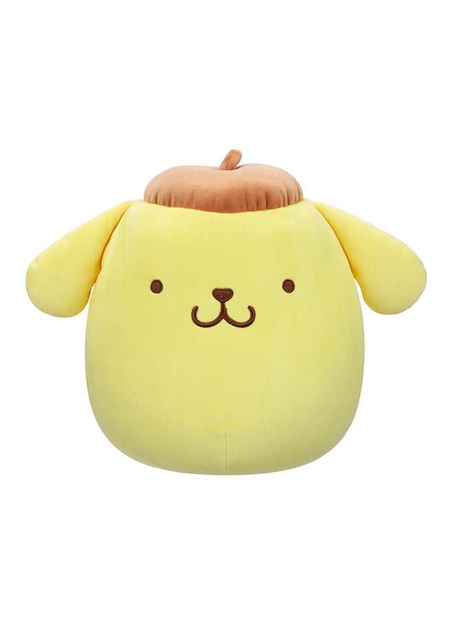 Little Plush 8-Inch Sanrio Core Pompompurin In Brown Cap Officially Licensed Kellytoy Plush Toy