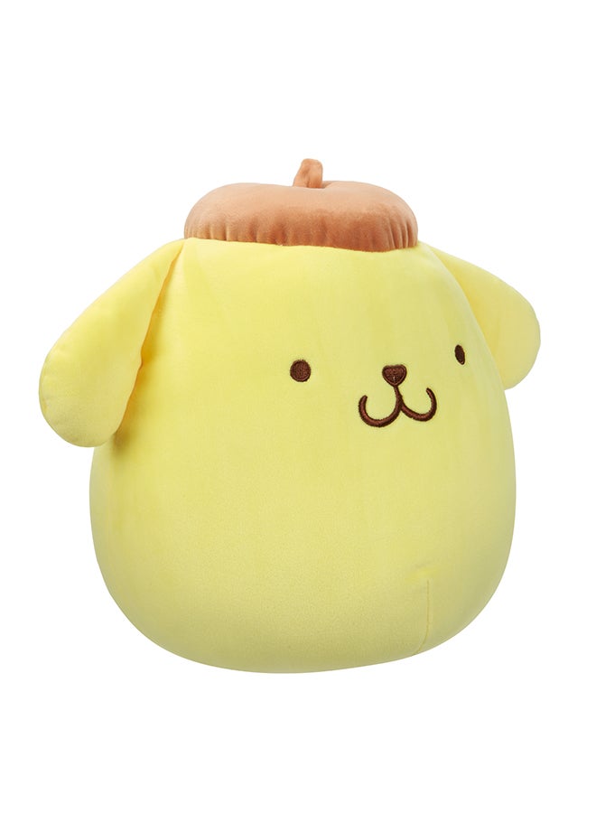 Little Plush 8-Inch Sanrio Core Pompompurin In Brown Cap Officially Licensed Kellytoy Plush Toy