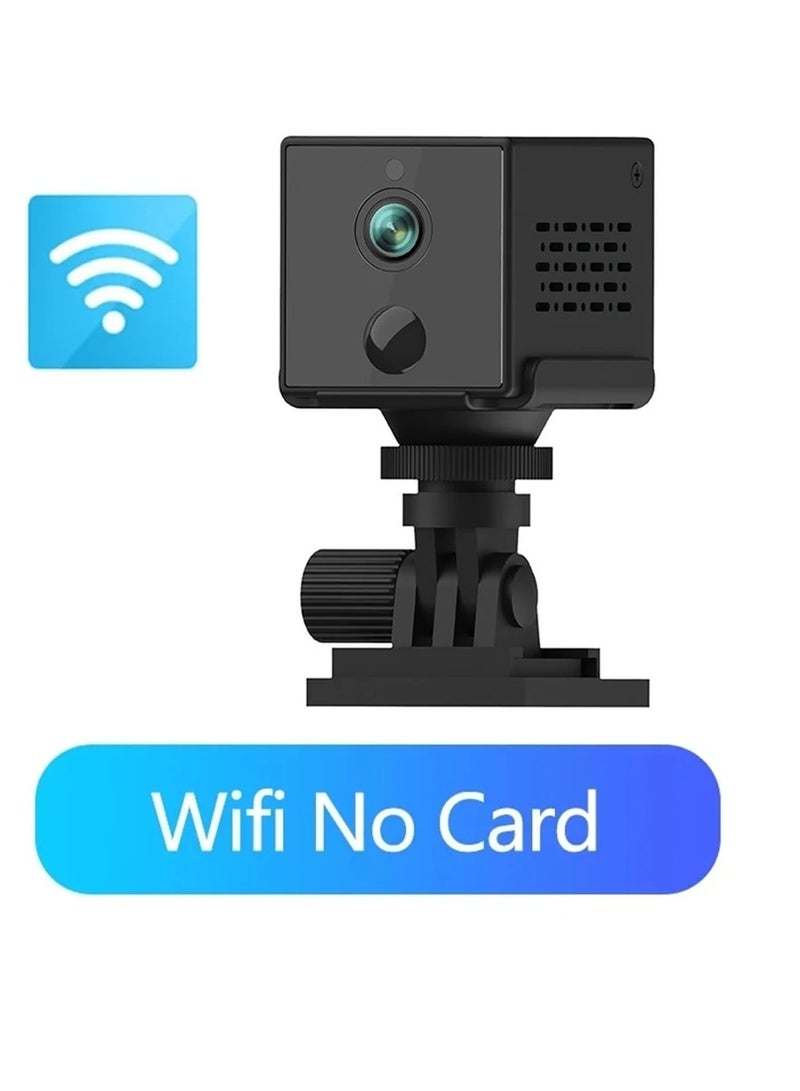 Mini Camera, Small Lightweight Human Detection Wifi Camera, Security Surveillance Camcorder With Two Way Audio, IR Night Vision Video Recorder For Offices Home, (Wifi Version)