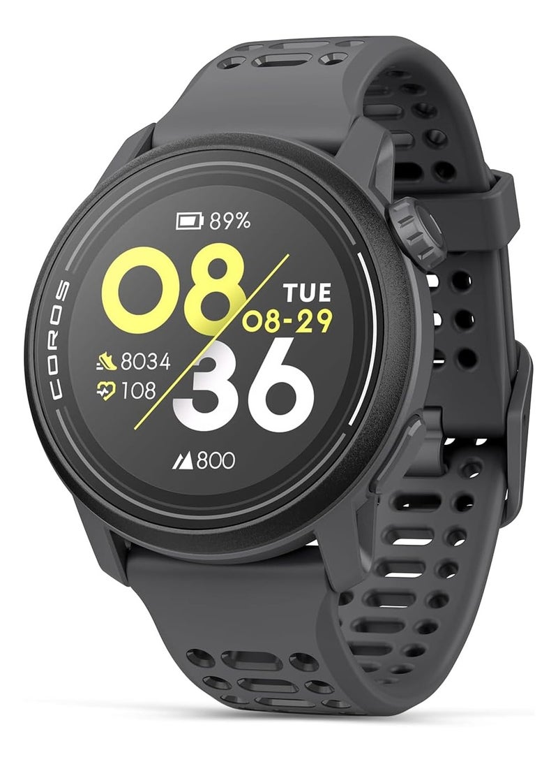 Pace 3 Gps Sport Watch W/Silicon Band Black