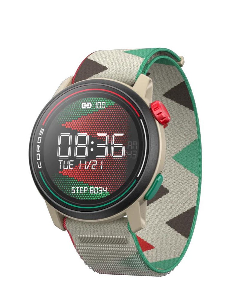 PACE 3 Sport Watch GPS, Lightweight and comfort, 24 Days Extend Battery Life, Dual-Frequency GPS, Heart rate and SpO2, Navigation, Sleep Track, Training Plan, Run, Bike, and Ski Eliud Kipchoge Edition