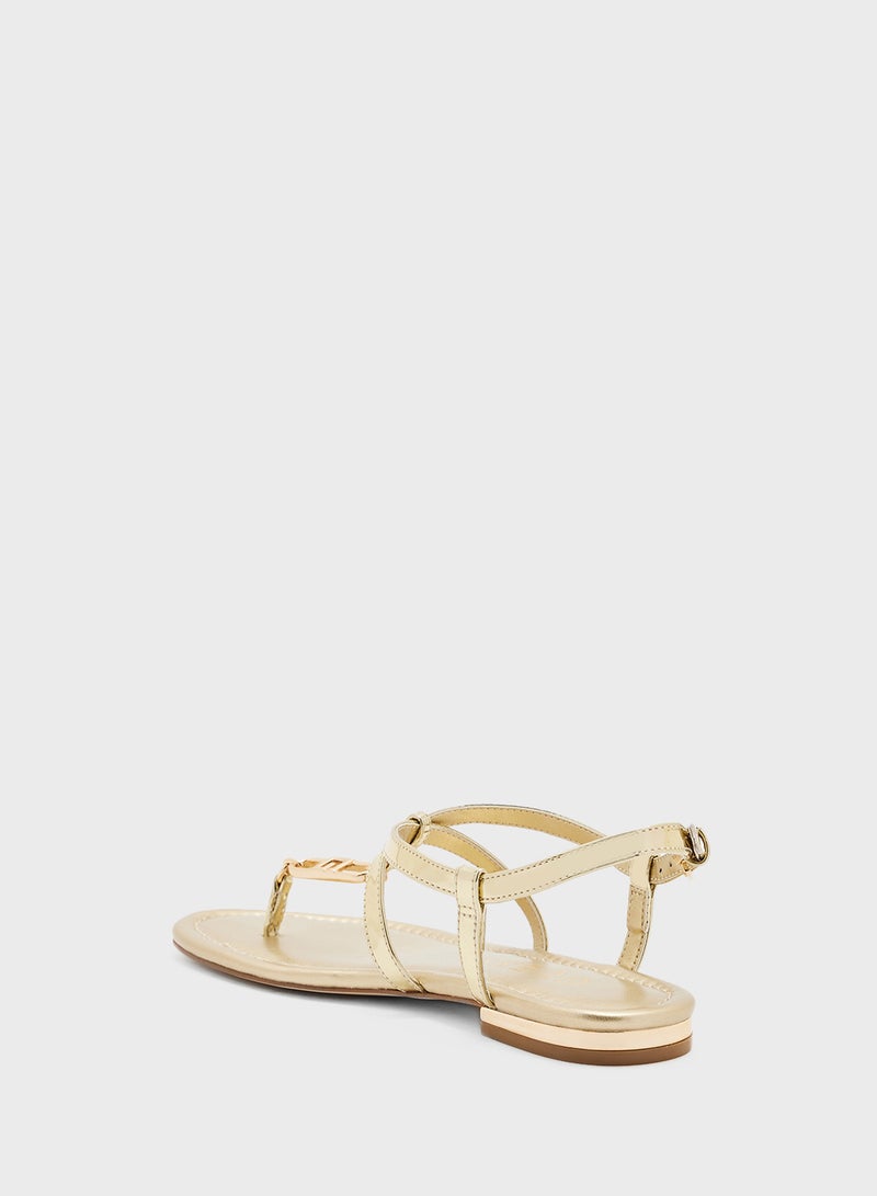 Meaa Strappy Flat Sandals