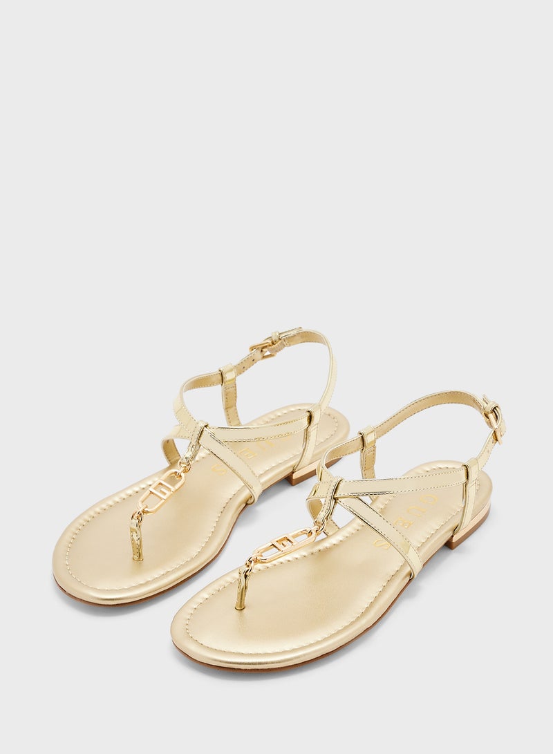 Meaa Strappy Flat Sandals