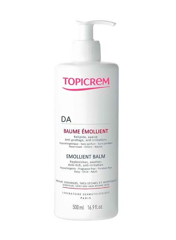 Topicrem Ad Emollient Balm Face And Body - 500Ml (Top020)