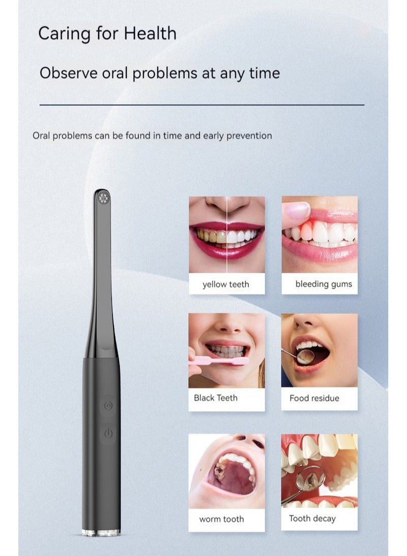 Intraoral Camera, Dental Examination with Led Light for Personal Examination Wireless Smart Camera, Wifi Connection, Supports Photo Shooting And Video Recording, Compatible with Android and Iphone