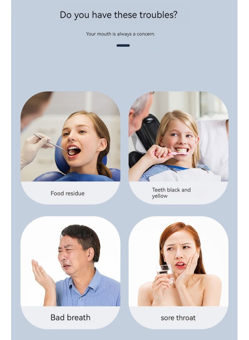 Intraoral Camera, Dental Examination with Led Light for Personal Examination Wireless Smart Camera, Wifi Connection, Supports Photo Shooting And Video Recording, Compatible with Android and Iphone