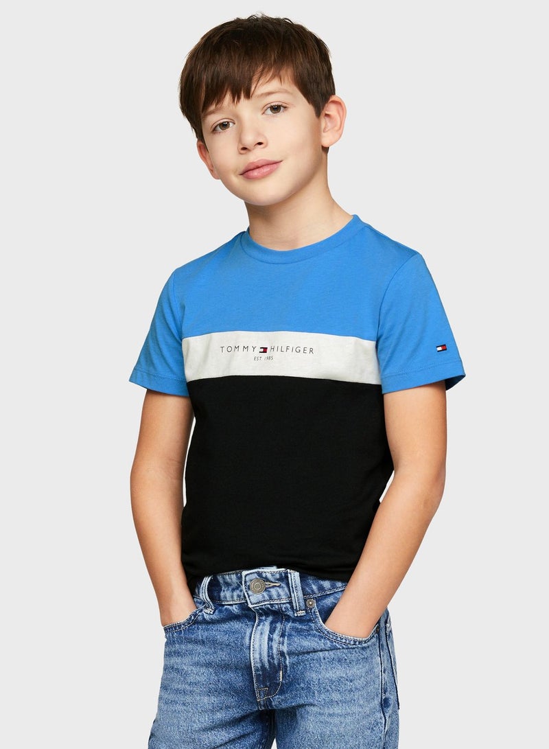 Kids Color Block T-Shirt