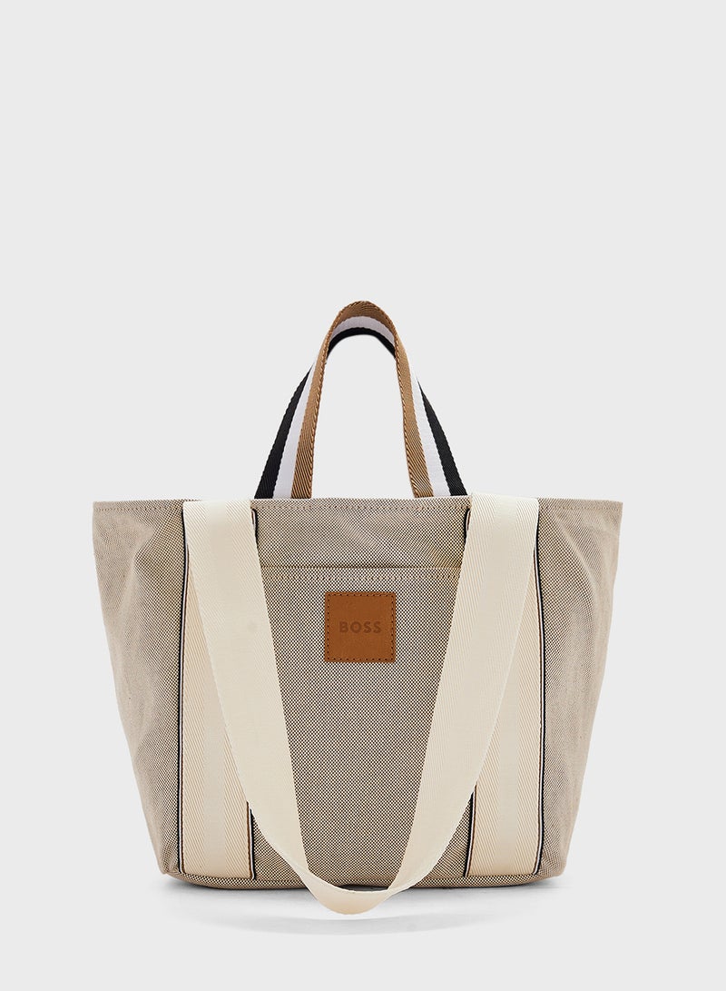 Deva Top Handle Tote Bag