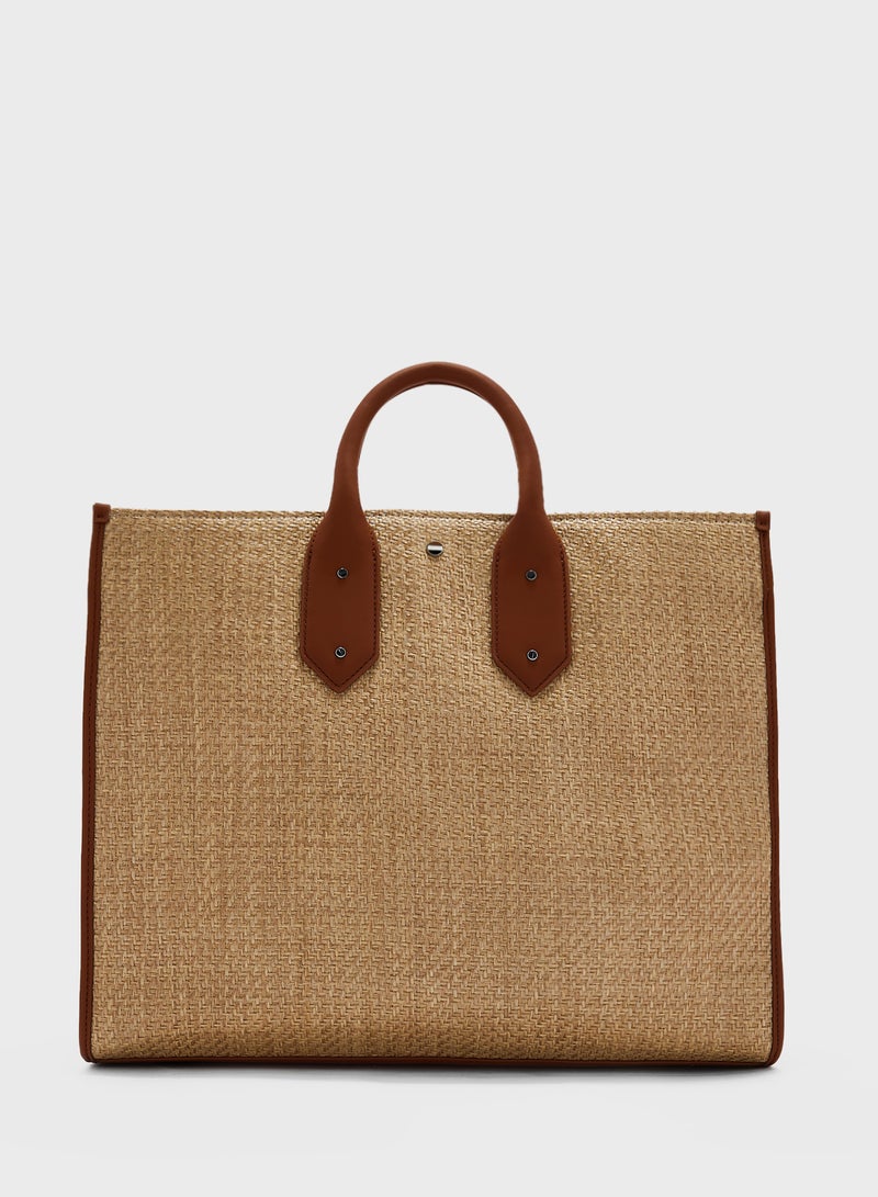 Sandy Top Handle Tote Bag