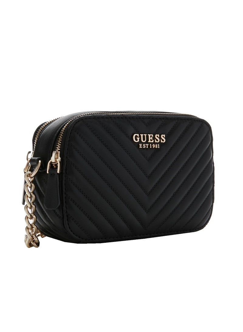 Guess Noelle Crossbody Camera Bag Black for women