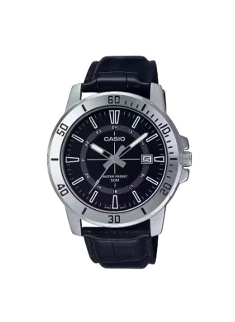 Men's MTP VD01L 1CVUDF Analog Wrist Watch