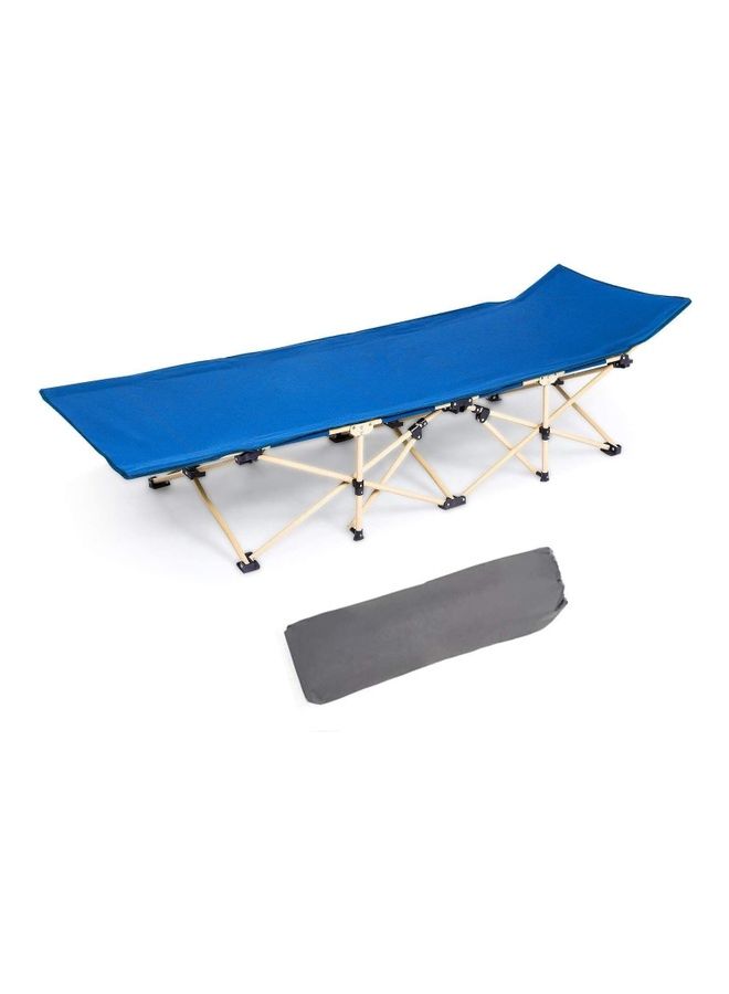 Portable Bed Collapsible Foldable Camping Cot for Outdoor Indoor with Bag 190cm