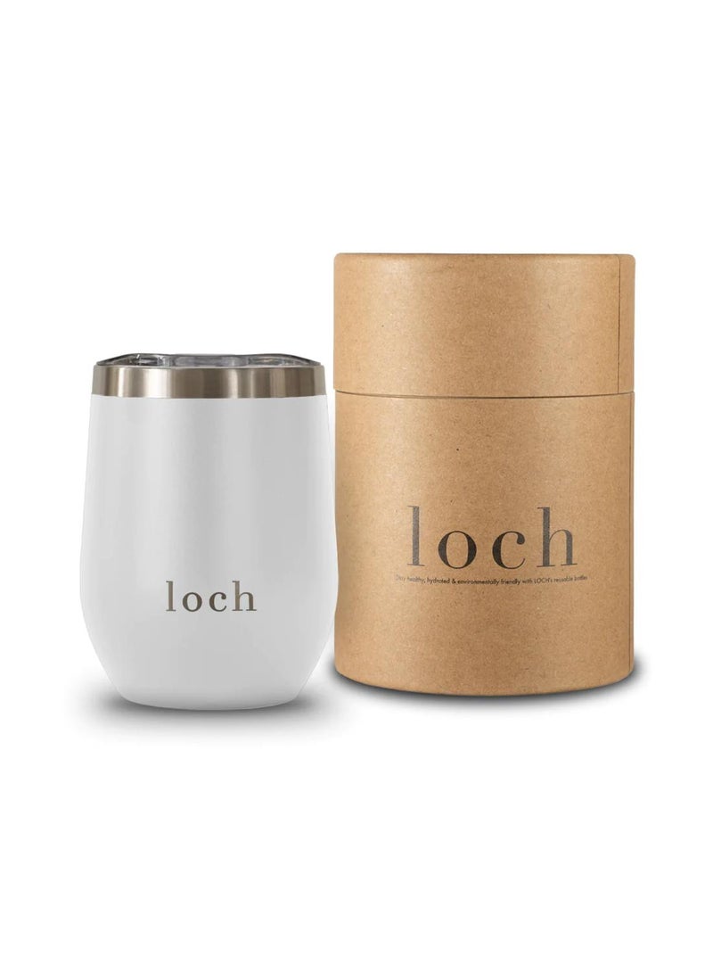 Loch Mug 350ml Pearl White