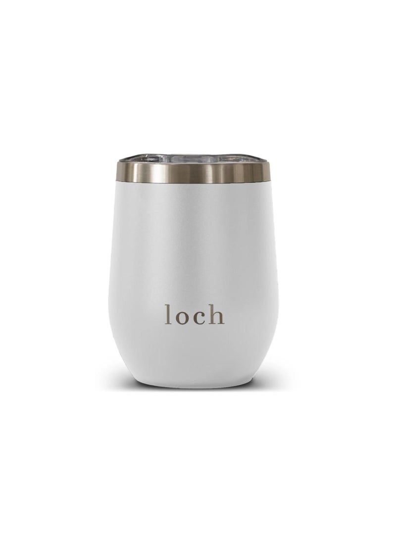 Loch Mug 350ml Pearl White