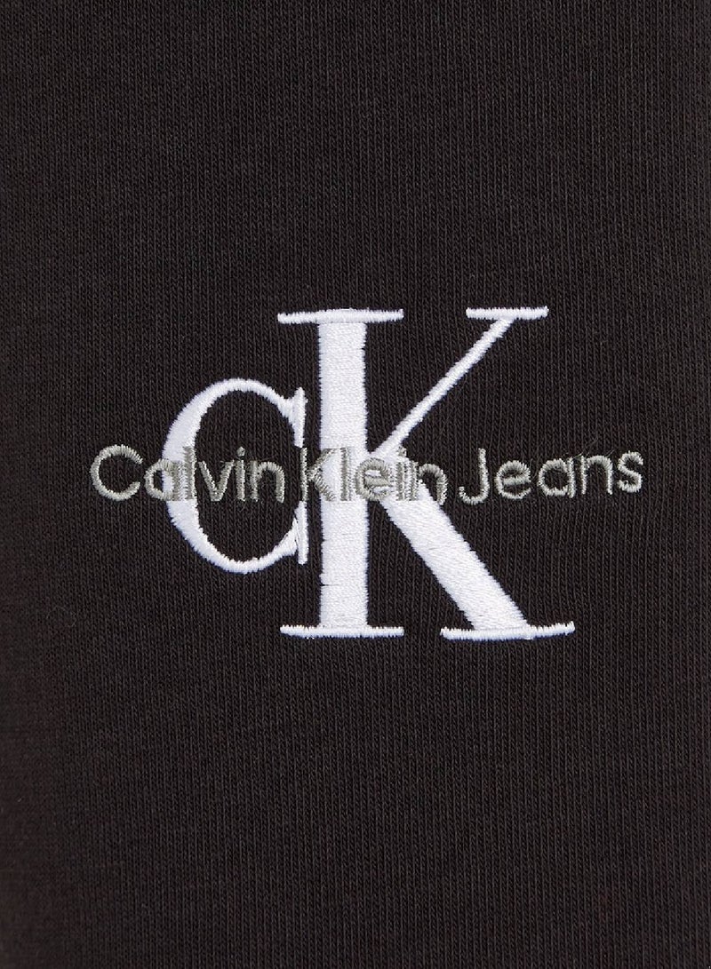 Calvin Klein Jeans Kids, Girls' Sweatpants - Sportswear - Cotton , Black