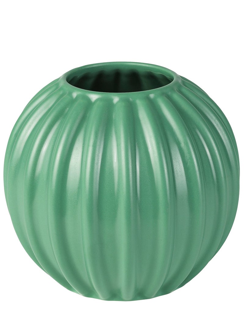 Vase, green, 15 cm