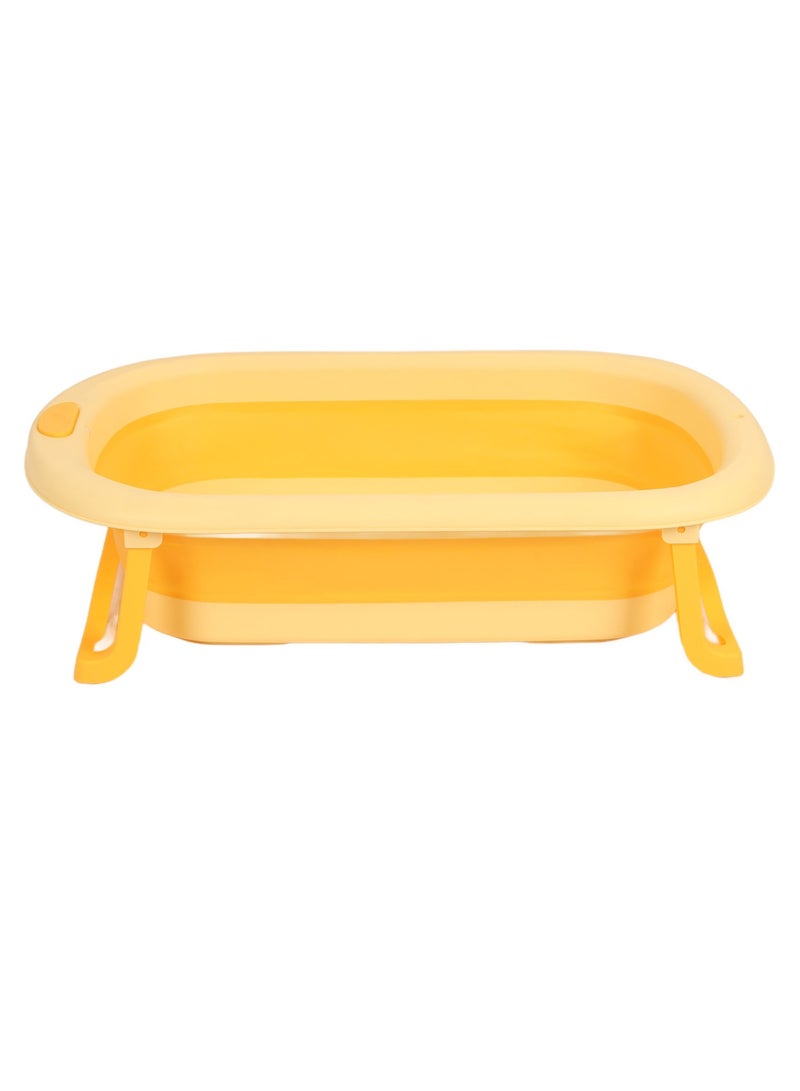 Baby Bath Tub Large Capacity Prevent Slipping Thickened Collapsible Bathtub for Sitting Lying