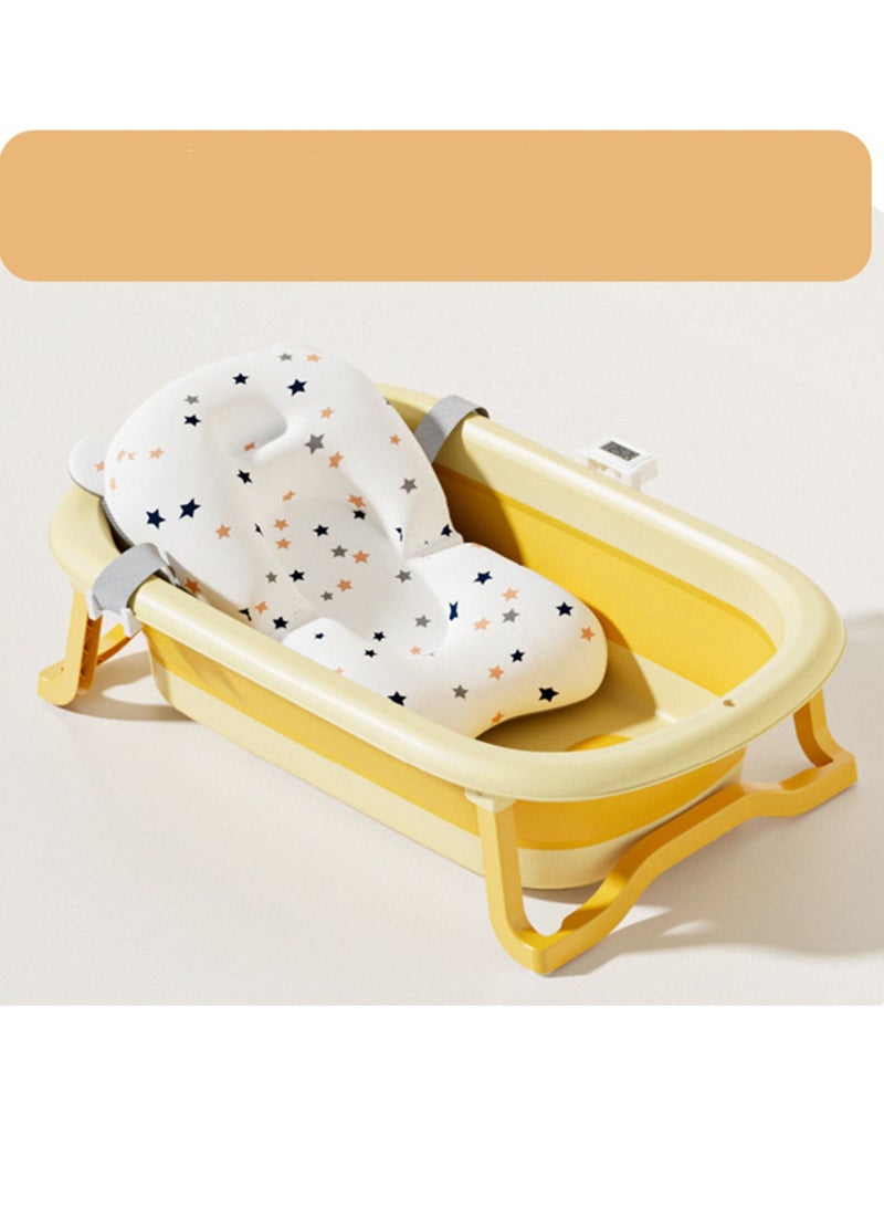 Baby Bath Tub Large Capacity Prevent Slipping Thickened Collapsible Bathtub for Sitting Lying