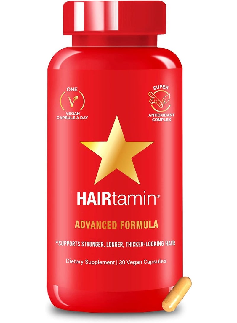 Hair Advanced Formula Dietary Supplement - 30 Capsules