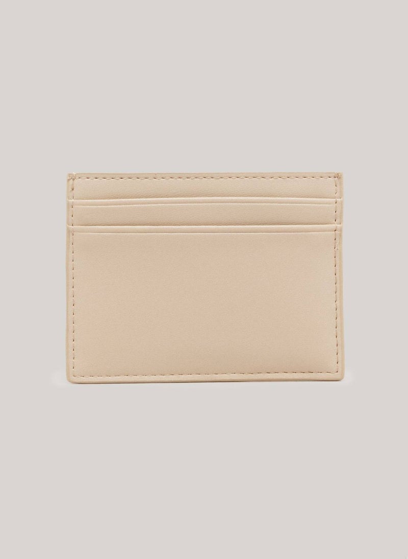 Women's Th City Credit Card Holder -  Smooth finish, White