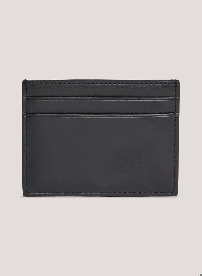 Women's Th City Credit Card Holder -  Smooth finish, Black