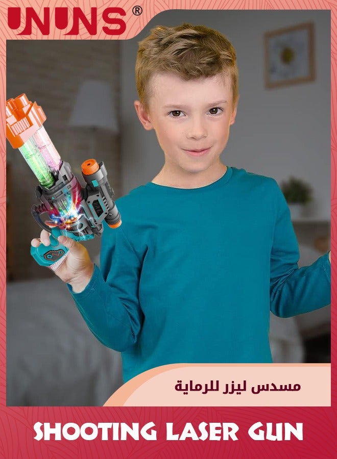 Light Up Pistol Toy,Hand Gun Toys With Sound Effects And Dazzling LED Lighting,Sound Light Toy Guns,Indoor Outdoor Gun Toy Shooting Game For Boys Girls Kids,Birthday Gifts Age 3+,Laser Gun