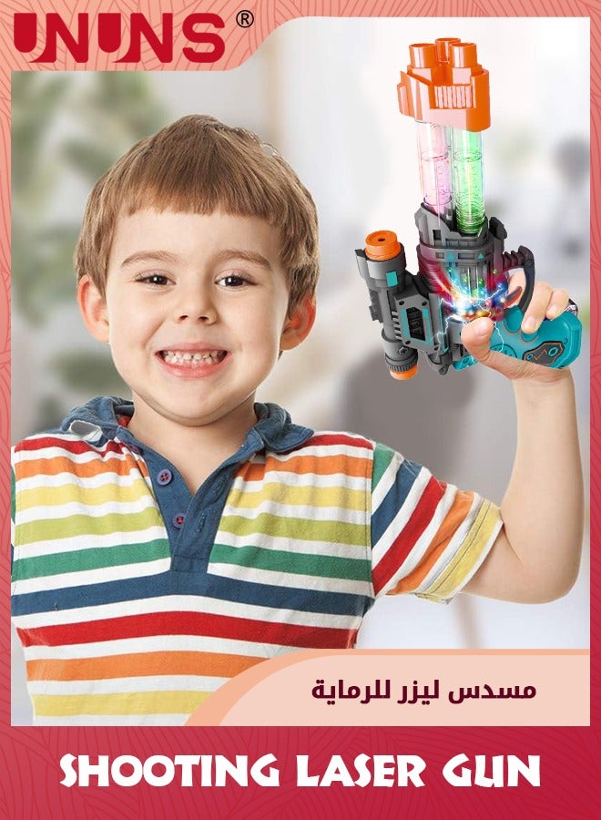 Light Up Pistol Toy,Hand Gun Toys With Sound Effects And Dazzling LED Lighting,Sound Light Toy Guns,Indoor Outdoor Gun Toy Shooting Game For Boys Girls Kids,Birthday Gifts Age 3+,Laser Gun