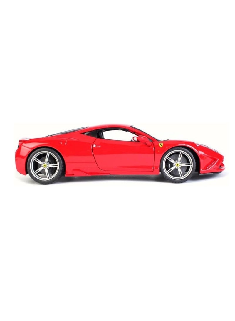 1:24 Scale Official Licensed Ferrari 458 Speciale A Electric Remote Control Sport Racing Hobby Toy Car, RC Car Model Vehicle Gift for Boys, Girls, Teens and Adults - Red