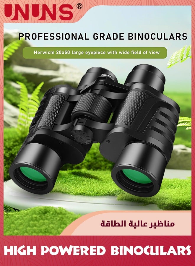 60x60 High Powered Binoculars,HD Professional Binoculars,Large Viewing Telescope Binoculars For Bird Watching Hunting Travel Stargazing Cruise Football Games Concert,Waterproof Binoculars For Adults