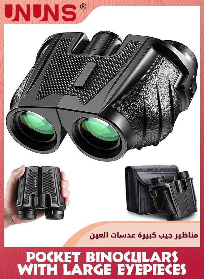 Binoculars,12x25 HD Binoculars,Compact Binoculars For Adults Kids,High Power Telescope Binoculars For Bird Watching,Sightseeing,Concerts,Sports,Hiking,Large Eyepieces Binoculars,Easy Focus