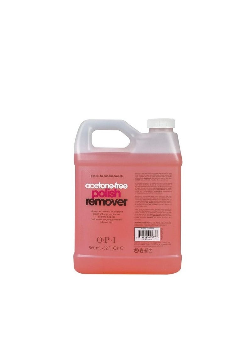 Acetone Free Polish Remover 960ml