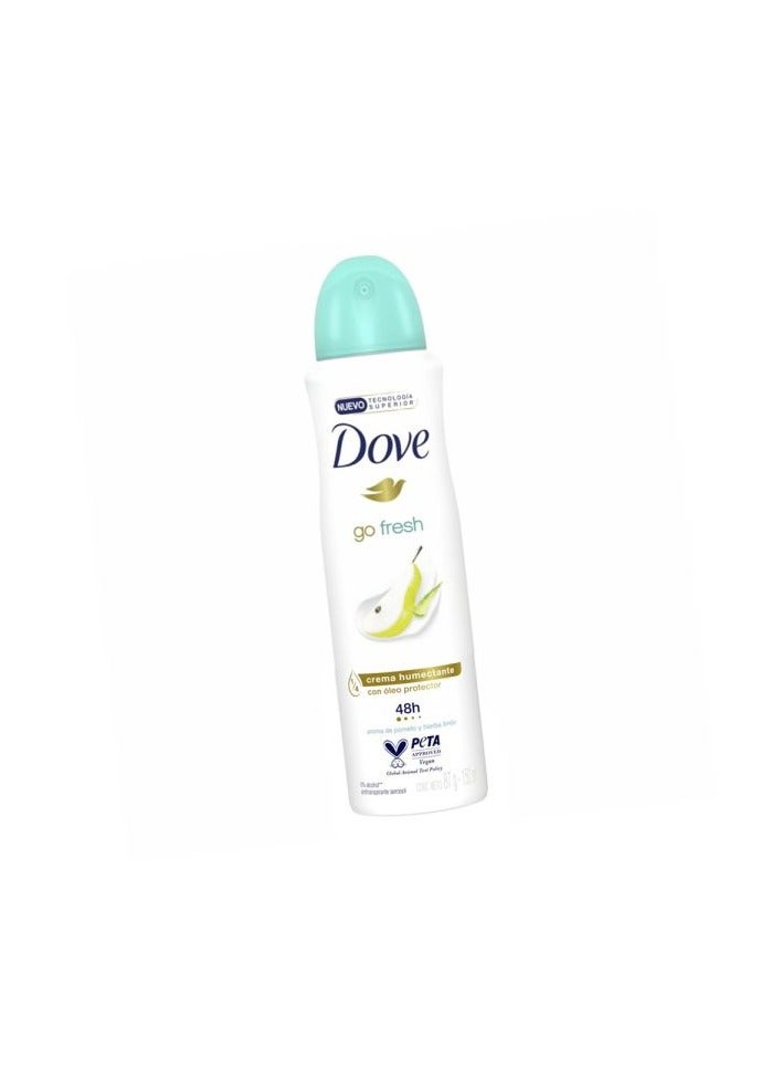 Dove Go Fresh Pear And Aloe Vera Deodorant Spray 150ml