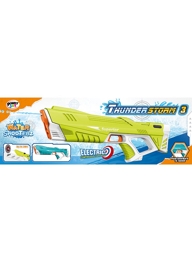 Water Shooterz Gun Thunderstorm 3, Assorted (Style & Color May Vary), blaster for kids