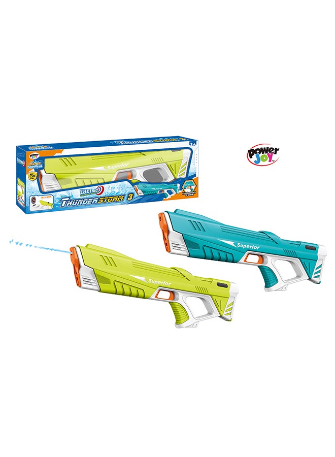 Water Shooterz Gun Thunderstorm 3, Assorted (Style & Color May Vary), blaster for kids