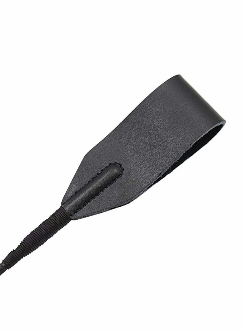 18 Inch Premium Genuine Leather Riding Crop for Equestrian Training Perfect for Horse Riders