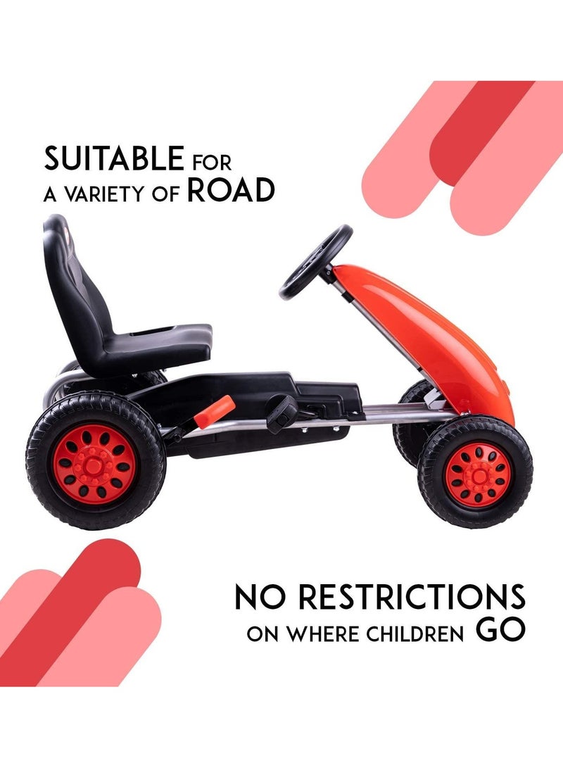 Pedal Go-kart For Children Red