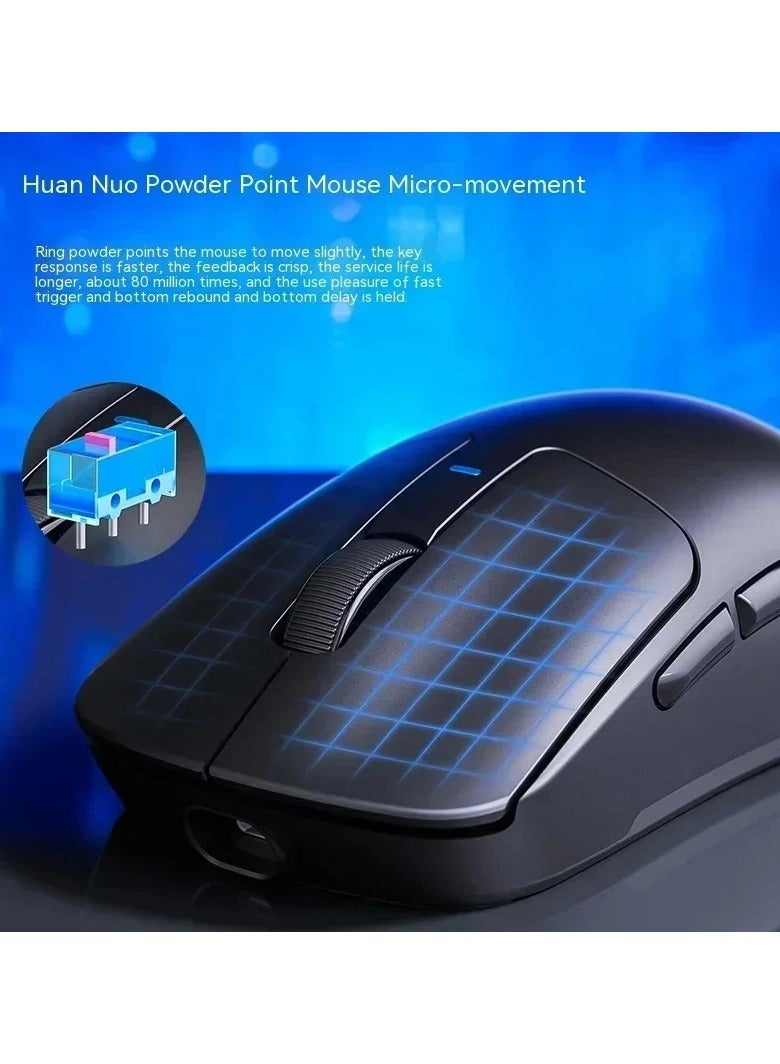 SC680 Superlight Wireless Gaming Mouse, Tri-Mode 2.4G/BT5.0/USB-C Gaming Mouse, 26000 DPI Rechargeable Wireless Mouse with 6 Programmable Buttons, Ergonomic Computer Mouse for Laptop/PC/Mac/Tablet