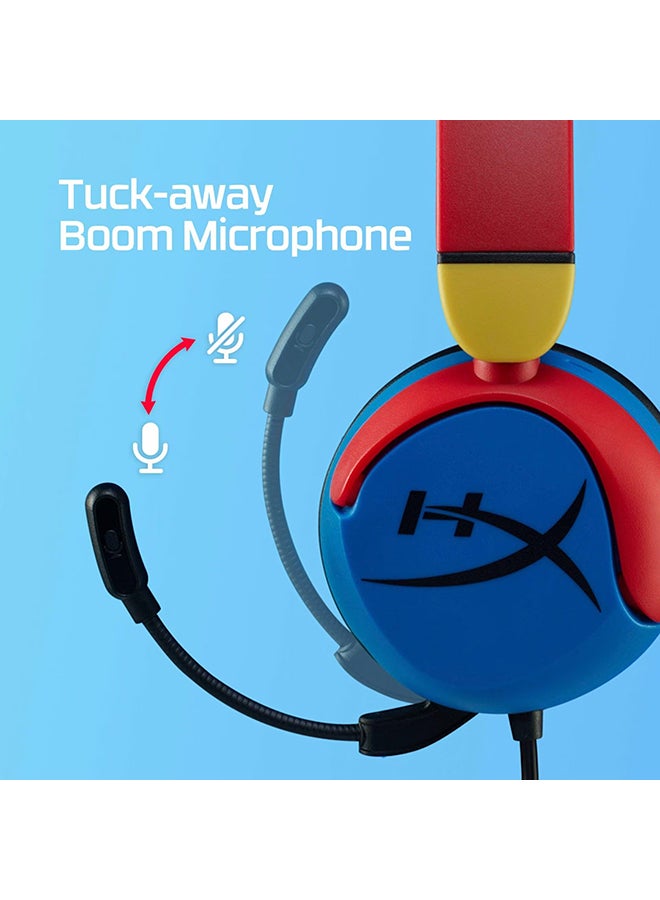 Cloud Mini - Gaming Headset, Volume level below 85dB, Immersive audio, Durable tuck-away boom mic, Lightweight comfort, MultiColor | 7G8F3AA