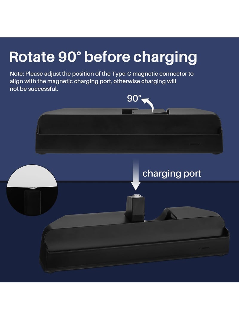 PS Portal Console Stand Fast Charging Station Dock for PlayStation Portal Charging Base Holder Accessories for PS5 with LED Indicators