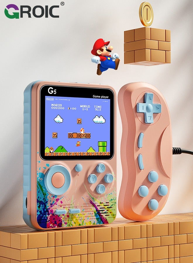 Handheld Game Player Video-Game 8 Bit Retro Mini Pocket Gameboy Handheld Game Console Built-in 500 Classic Games for Child Kids