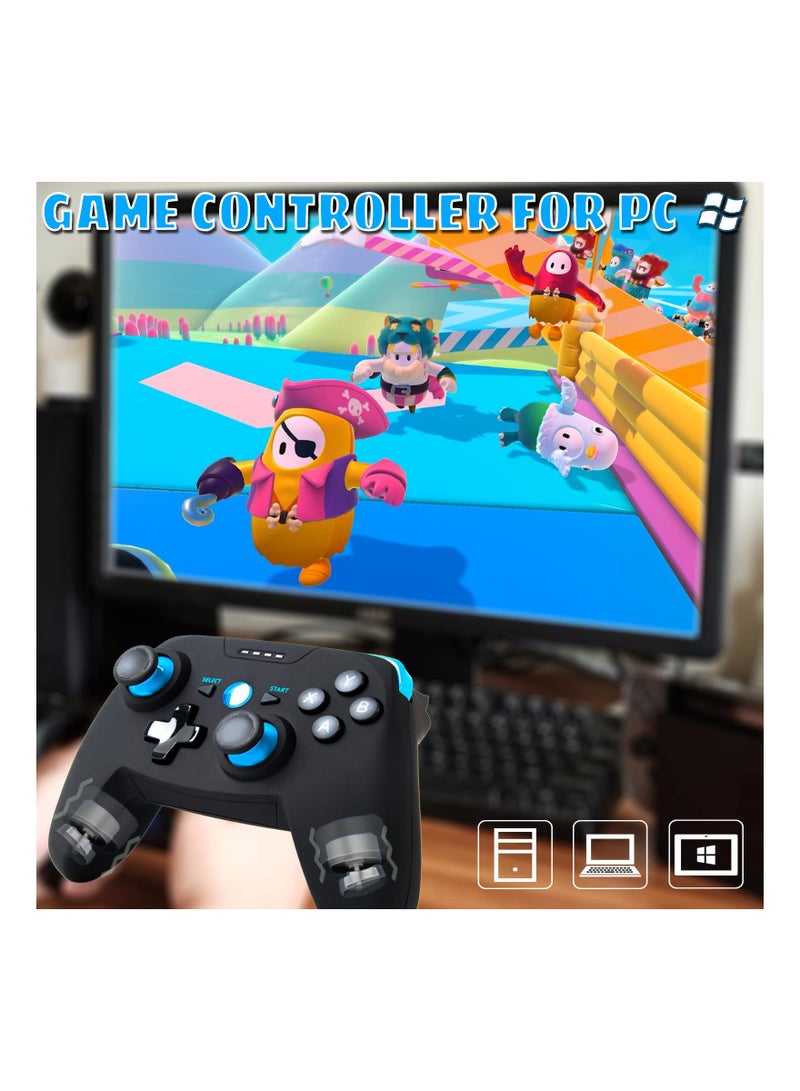 Bluetooth Gamepad Controller for iPhone, Android, Windows, Steam Deck, and DualShock Wireless Gamepad for Mobile Devices