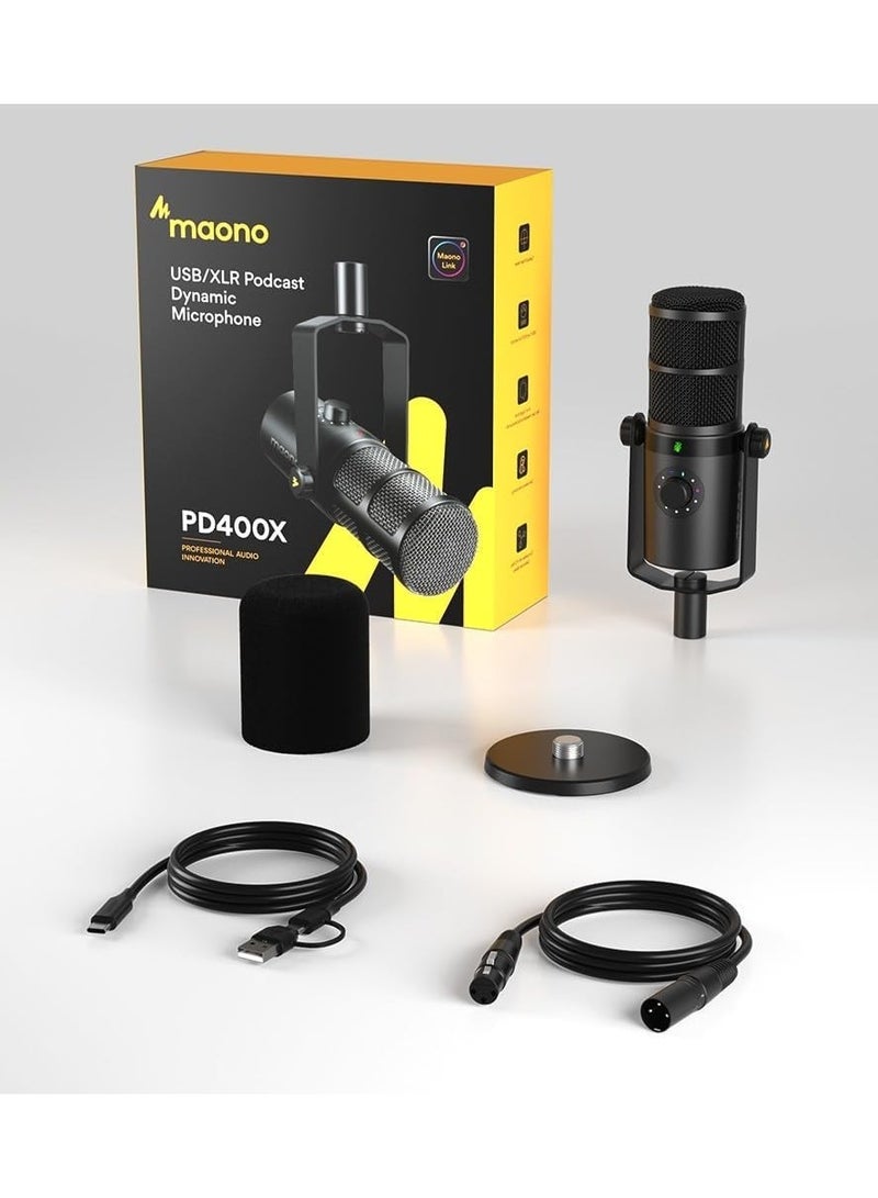 MAONO PD400X USB/XLR Dynamic Microphone